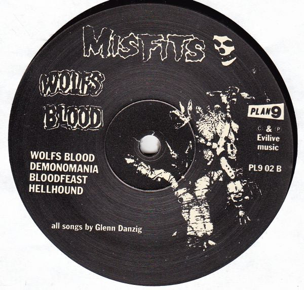 Misfits : Earth A.D. / Wolfs Blood (LP,Repress,Album,Misprint)