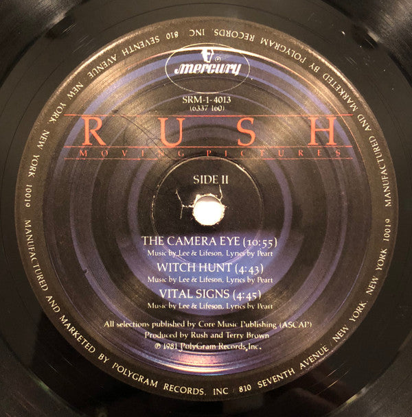 Rush : Moving Pictures (LP,Album)