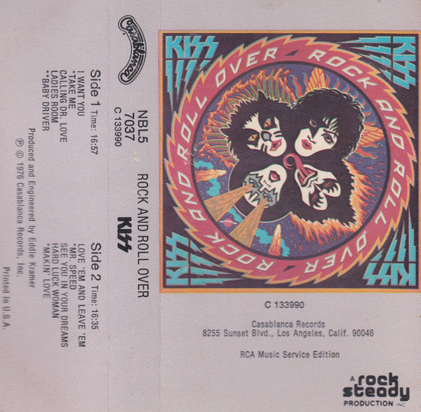 Kiss : Rock And Roll Over (Album,Club Edition)