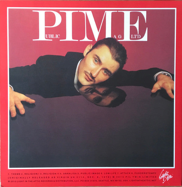 Public Image Limited : Public Image (First Issue) (LP,Album,Deluxe Edition,Limited Edition,Reissue)