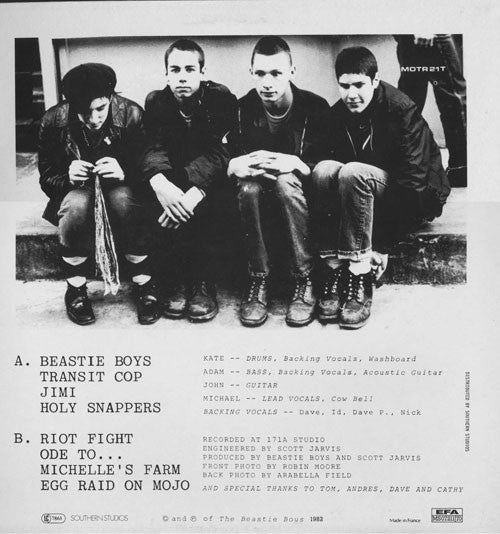 Beastie Boys : Polly Wog Stew EP (12",EP,Reissue)