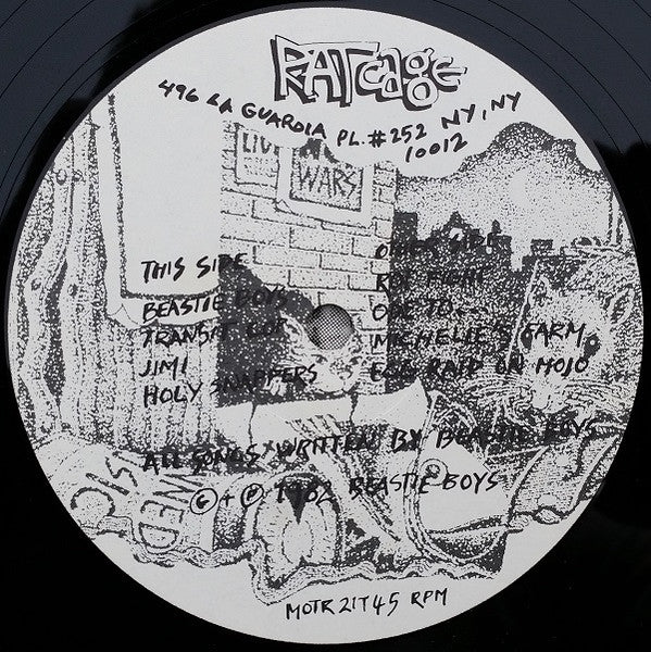 Beastie Boys : Polly Wog Stew EP (12",EP,Reissue)