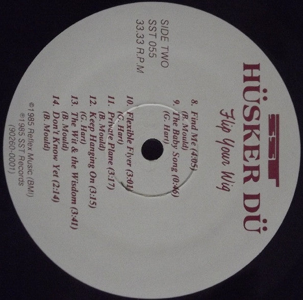 Hüsker Dü : Flip Your Wig (LP,Album,Reissue,Repress)