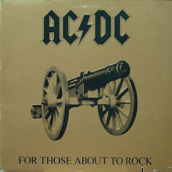 AC/DC : For Those About To Rock (We Salute You) (LP,Album)