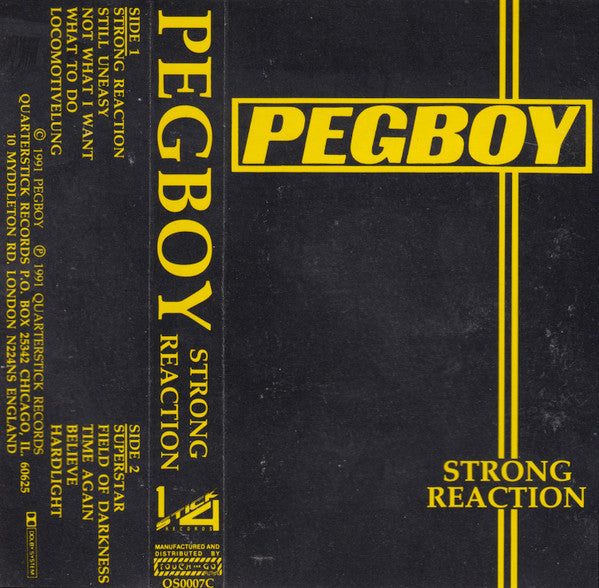 Pegboy : Strong Reaction (Album)