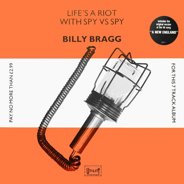 Billy Bragg : Life's A Riot With Spy Vs Spy (12",45 RPM,Album)