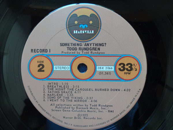 Todd Rundgren : Something / Anything? (LP,Album)