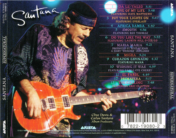 Santana : Supernatural (Album)