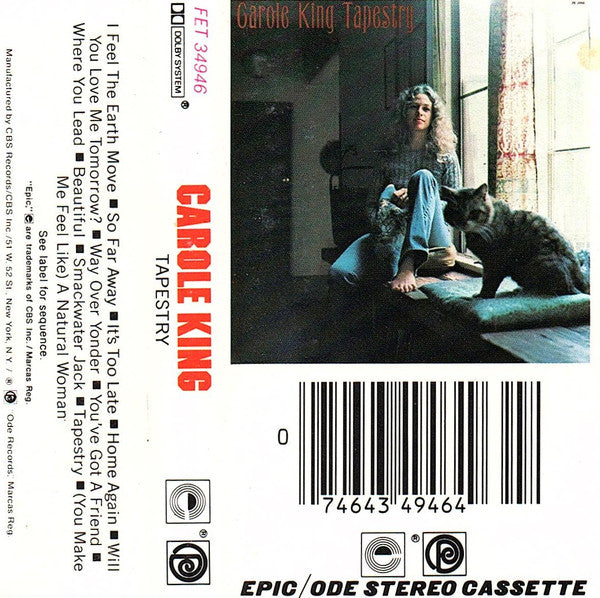 Carole King : Tapestry (Album,Reissue)