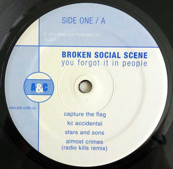 Broken Social Scene : You Forgot It In People (LP,Album)