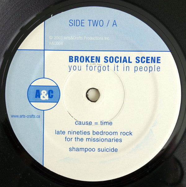 Broken Social Scene : You Forgot It In People (LP,Album)