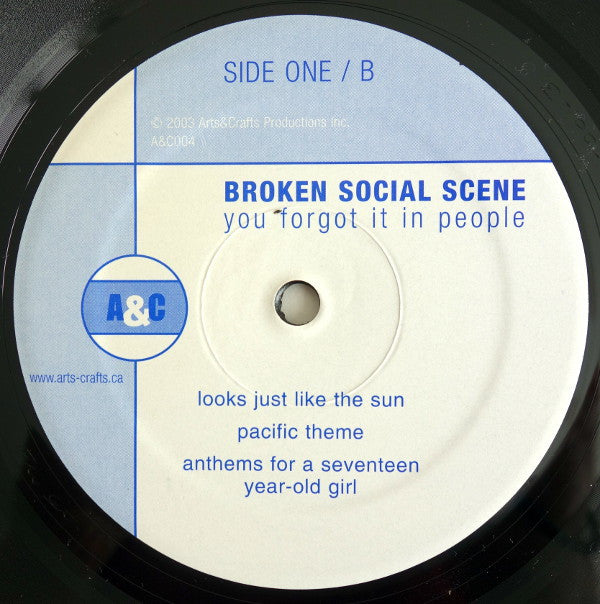 Broken Social Scene : You Forgot It In People (LP,Album)