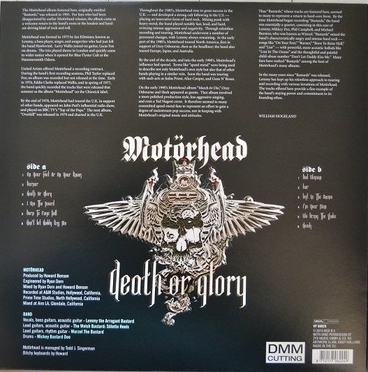 Motörhead : Death Or Glory (LP,Album,Reissue)