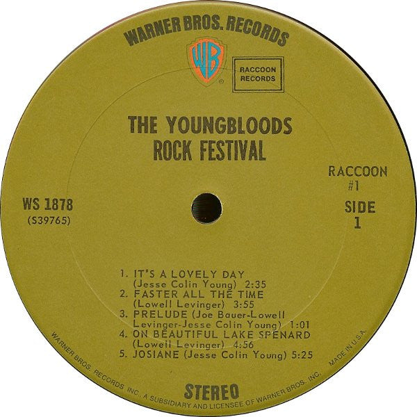 Youngbloods, The : Rock Festival (LP,Album)