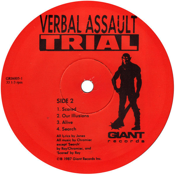 Verbal Assault : Trial (LP,Album)