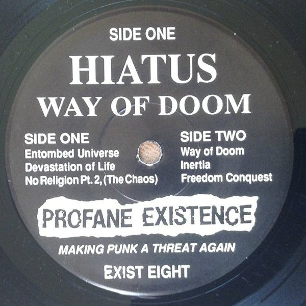 Hiatus (2) : Way Of Doom (7",33 ⅓ RPM)