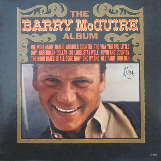 Barry McGuire : The Barry McGuire Album (LP,Album,Reissue,Mono)