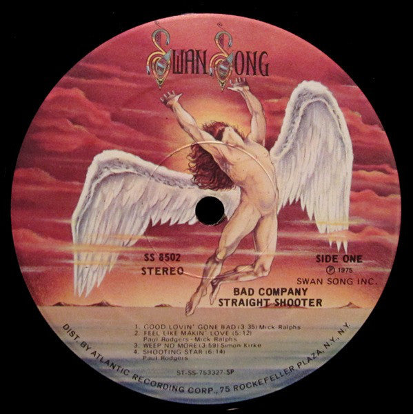 Bad Company (3) : Straight Shooter (LP,Album,Stereo)