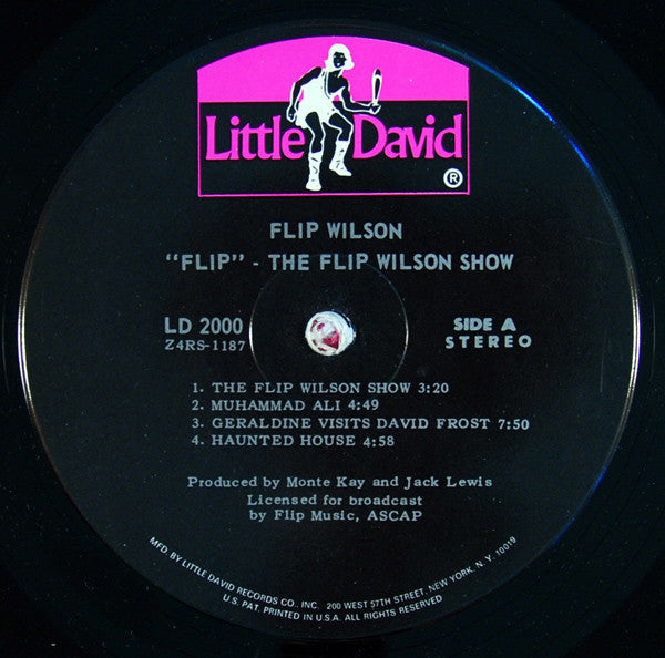 Flip Wilson With Special Guest David Frost : "Flip" - The Flip Wilson Show (LP,Album,Stereo)