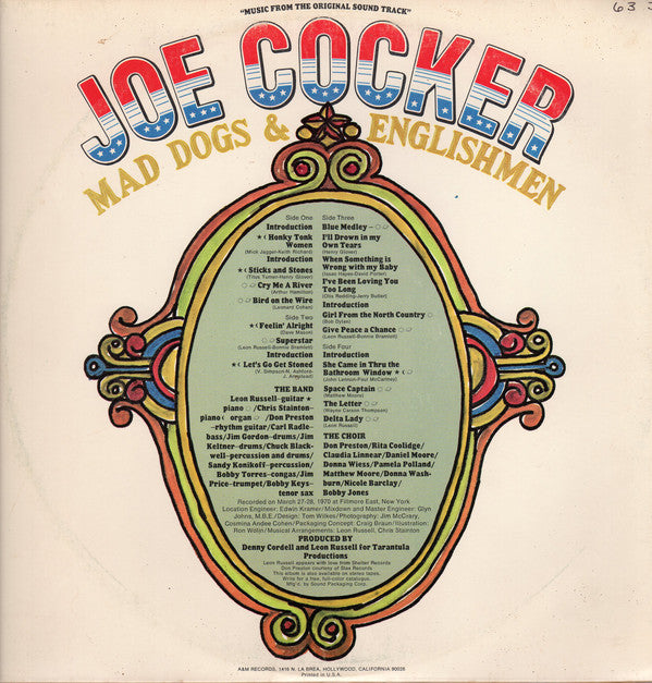 Joe Cocker : Mad Dogs & Englishmen (LP,Album,Stereo)