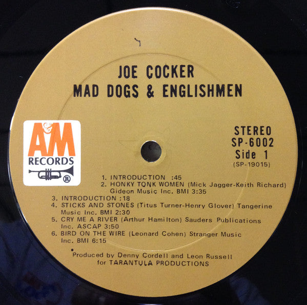 Joe Cocker : Mad Dogs & Englishmen (LP,Album,Stereo)