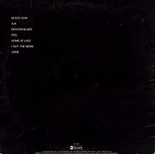Steely Dan : Aja (LP,Album,Stereo)