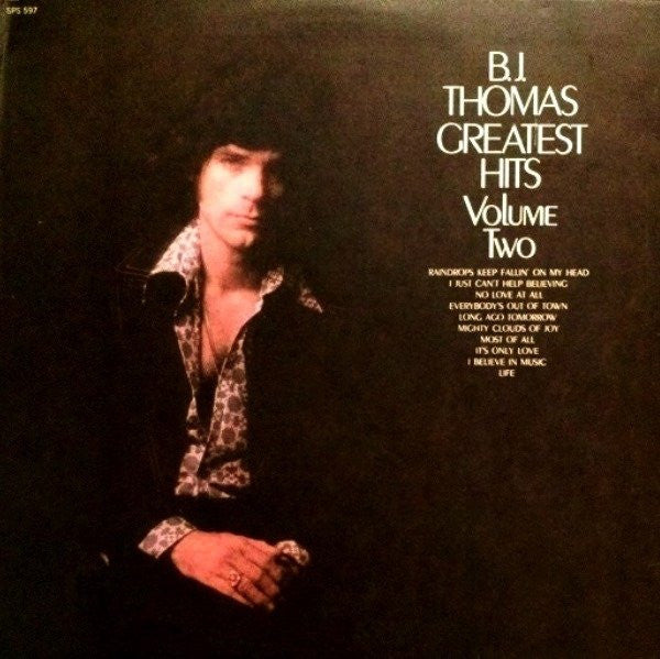 B.J. Thomas : Greatest Hits Volume Two (LP,Album,Compilation,Stereo)