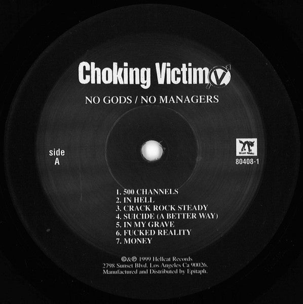 Choking Victim : No Gods / No Managers (LP,Album)