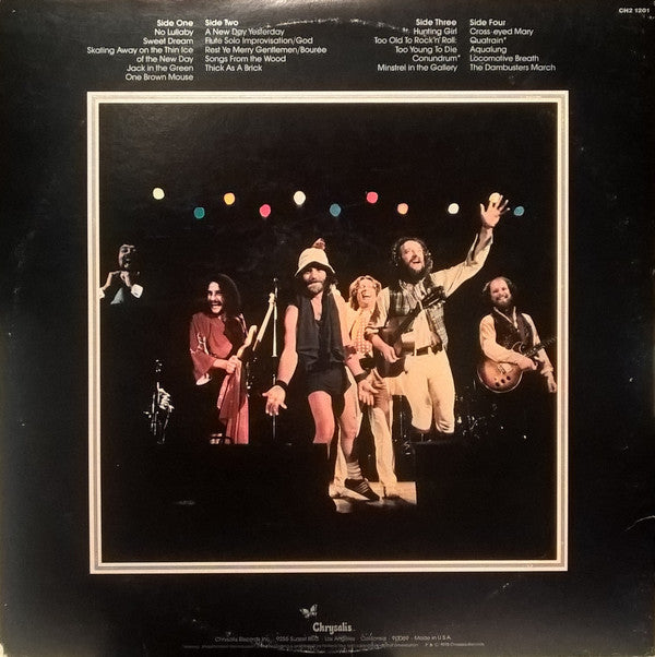 Jethro Tull : Live - Bursting Out (LP,Album)