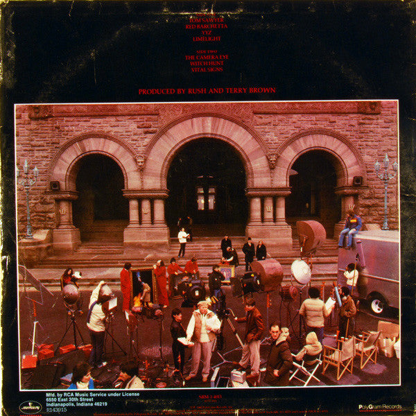 Rush : Moving Pictures (LP,Album,Club Edition)
