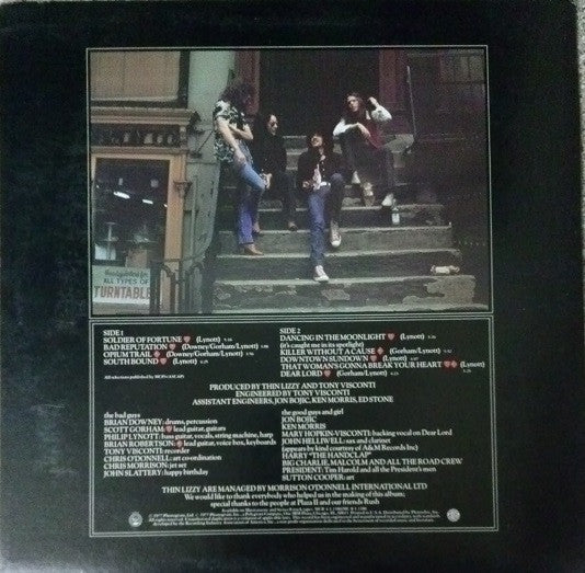 Thin Lizzy : Bad Reputation (LP,Album,Stereo)