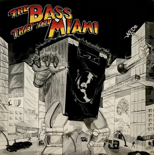Various : The Bass That Ate Miami (LP,Compilation)