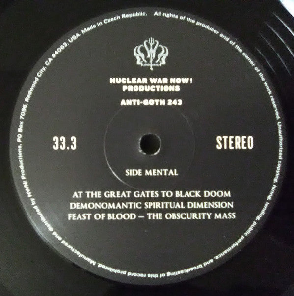 Demonomancy (2) : Throne Of Demonic Proselytism (LP,Album)