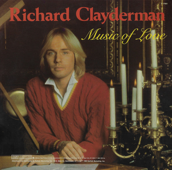 Richard Clayderman : Music Of Love (LP,Compilation)