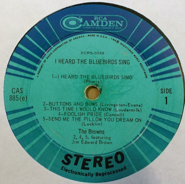 Browns (3), The : I Heard The Bluebirds Sing (LP,Album,Stereo)