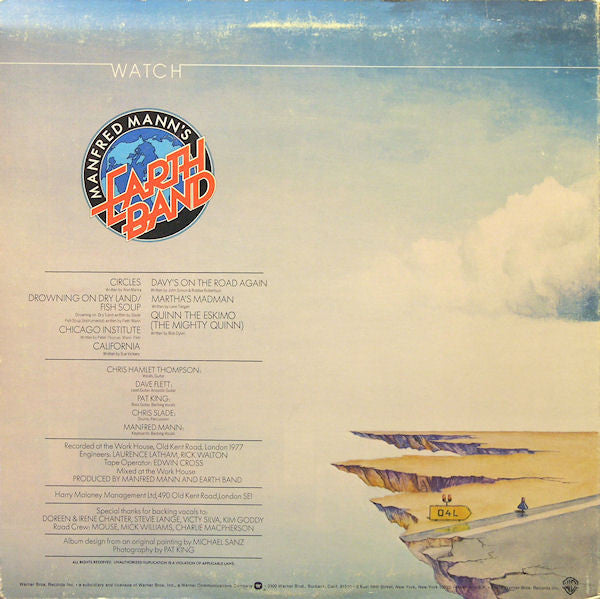 Manfred Mann's Earth Band : Watch (LP,Album)
