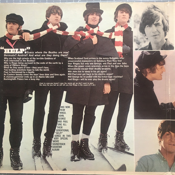 Beatles, The : Help! (Original Motion Picture Soundtrack) (LP,Album,Mono)