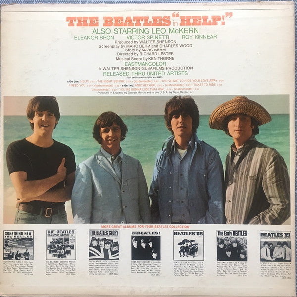 Beatles, The : Help! (Original Motion Picture Soundtrack) (LP,Album,Mono)
