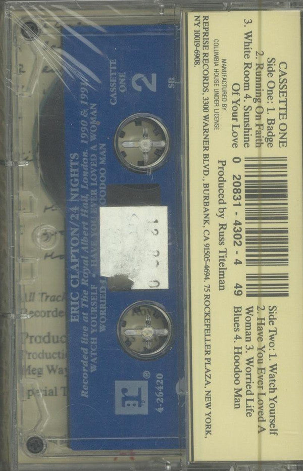 Eric Clapton : 24 Nights (Album,Club Edition)