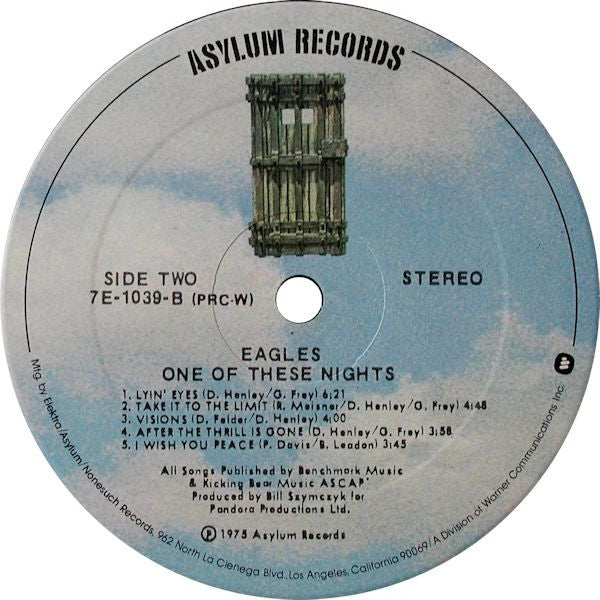Eagles : One Of These Nights (LP,Album)