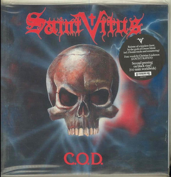 Saint Vitus : C.O.D. (LP,Album,Limited Edition,Reissue,Remastered)