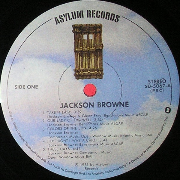 Jackson Browne : For Everyman (LP,Album)