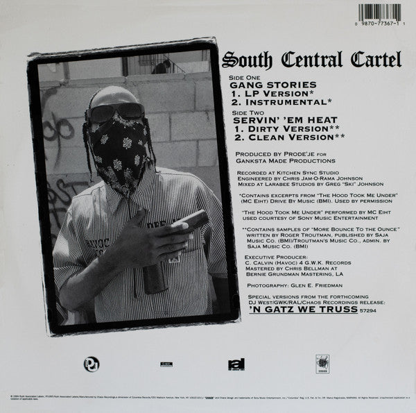 South Central Cartel : Gang Stories (12",33 ⅓ RPM,Single)