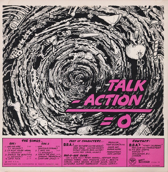 D.O.A. (2) : War On 45 (12",45 RPM)