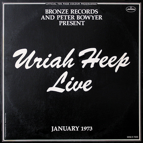 Uriah Heep : Uriah Heep Live (LP,Album)