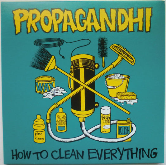 Propagandhi : How To Clean Everything (LP,Album,Reissue,Remastered)