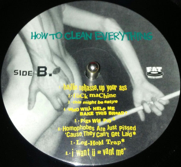 Propagandhi : How To Clean Everything (LP,Album,Reissue,Remastered)