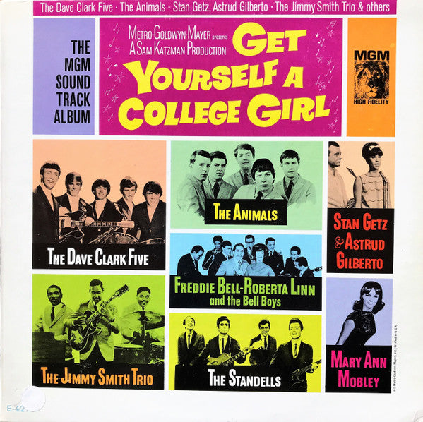 Various : Get Yourself A College Girl (LP,Album,Compilation,Mono)