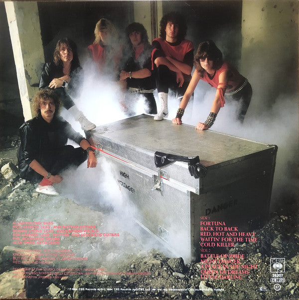 Pretty Maids : Red, Hot And Heavy (LP,Album,Stereo)