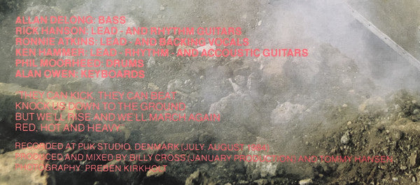 Pretty Maids : Red, Hot And Heavy (LP,Album,Stereo)